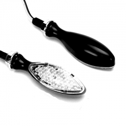 KIERUNKOWSKAZY LED HOMOLOGACJA METALOWE KOMPLET